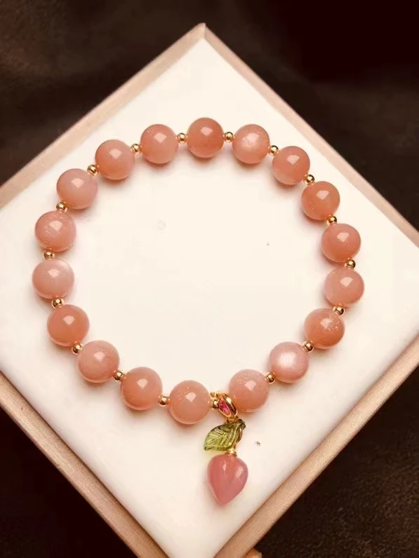 

Новейший популярный браслет из натурального камня солнца Сделай Сам изысканный браслет ручной работы амулет на удачу богиня подарочные бусины браслет ювелирные изделия аксессуары