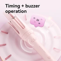 Fer à boucler automatique rotatif 32 mm à ions négatifs pour des ondulations de plage, anti-brûlure, pour femmes 5