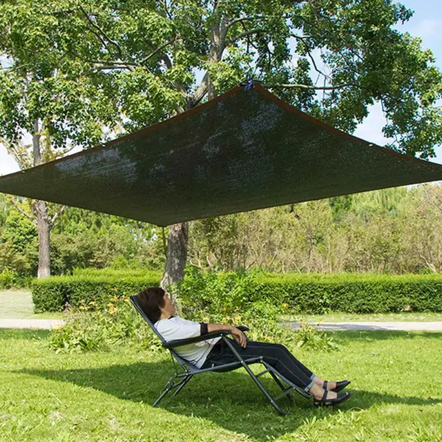 Árnyékos Ruhák 90% -Os Lombkorona Vízálló Ponyvás Sátor Árnyék Hdpe Háló Korszerűsített Grommets Napsugárzással Otthoni Üvegházhatású Növények Számára - Image 3