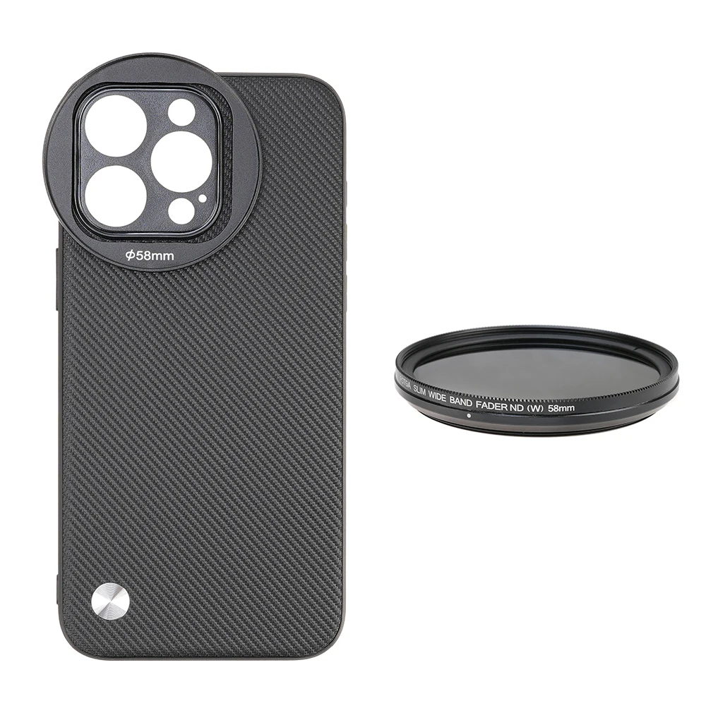 FOTGA Mobile Phone Case with 58mm Filter Adapter and Magsafe Compatibility