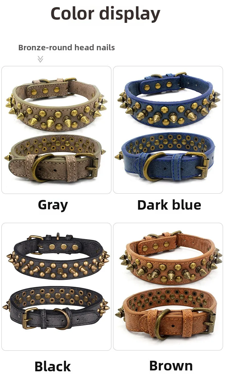 Nahaufnahme der Metallschnalle und der Nietendetails.