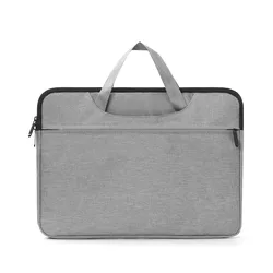 Large Capacity Crossbody Laptop Bag with Portable Shoulder Strap (GRAY)