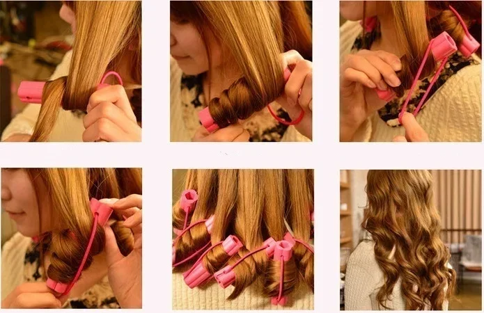 6pcs Hair curler