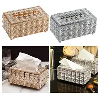 Tissue Box Covers Rectangle Napkin Storage Holder Organizer Vanity 2