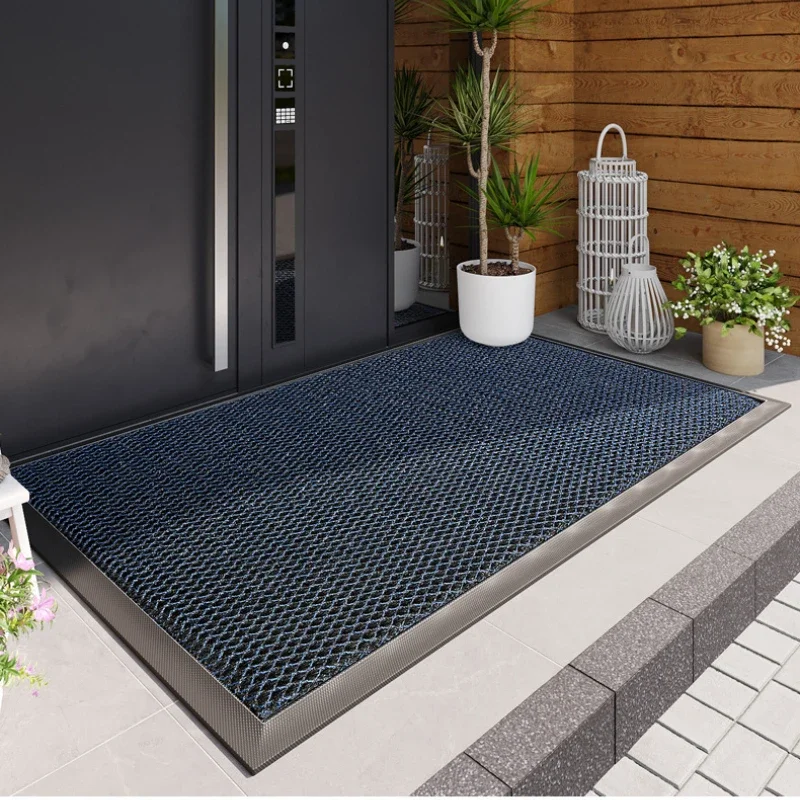 Comfortable Resilient entry door floor mat entrance door mat non-slip foot into the scuffing carpet dirt-resistant floor mat