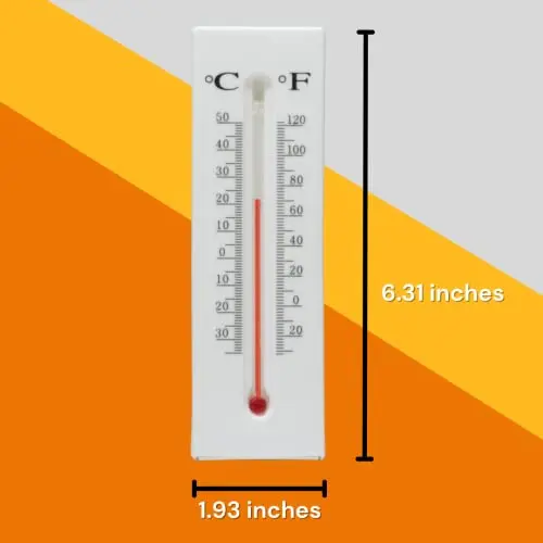 Thermometer Decorative Hide a Key Diversion Hidden Compartment Secret Storage Hider Outdoor Container Container Coins Money Case