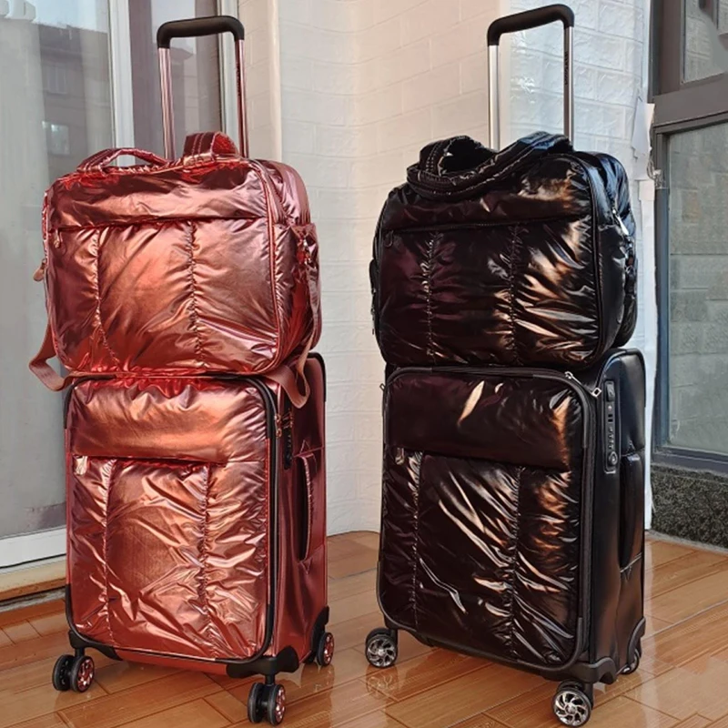 Travel Bag Boarding Luggage Canvas Case Backpack Crossbody Bag Handbag Soft Suitcase