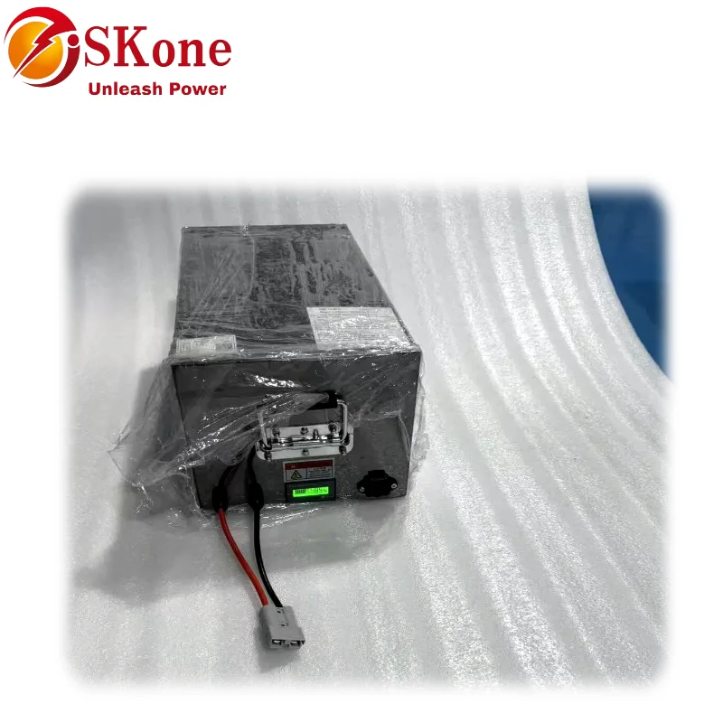 SKone 60V 120Ah Portable Power Pack with Bluetooth Monitoring and Charger