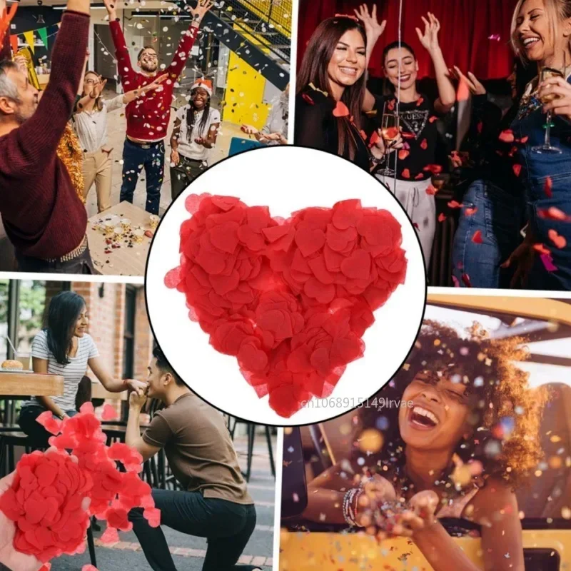 10g/Bag Love Heart Paper Confetti for Balloons Event Baby Shower Wedding Birthday Party Table Decoration paper confetti
