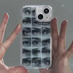 Korean Style Fashion Cool Eyes Design Soft TPU Phone Case for Samsung S22 Plus 5G (T - 197TM2485801)