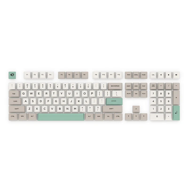 Akko 9009 Retro Keycap Set 38/116-Key OEM Profile Full Keycaps PBT