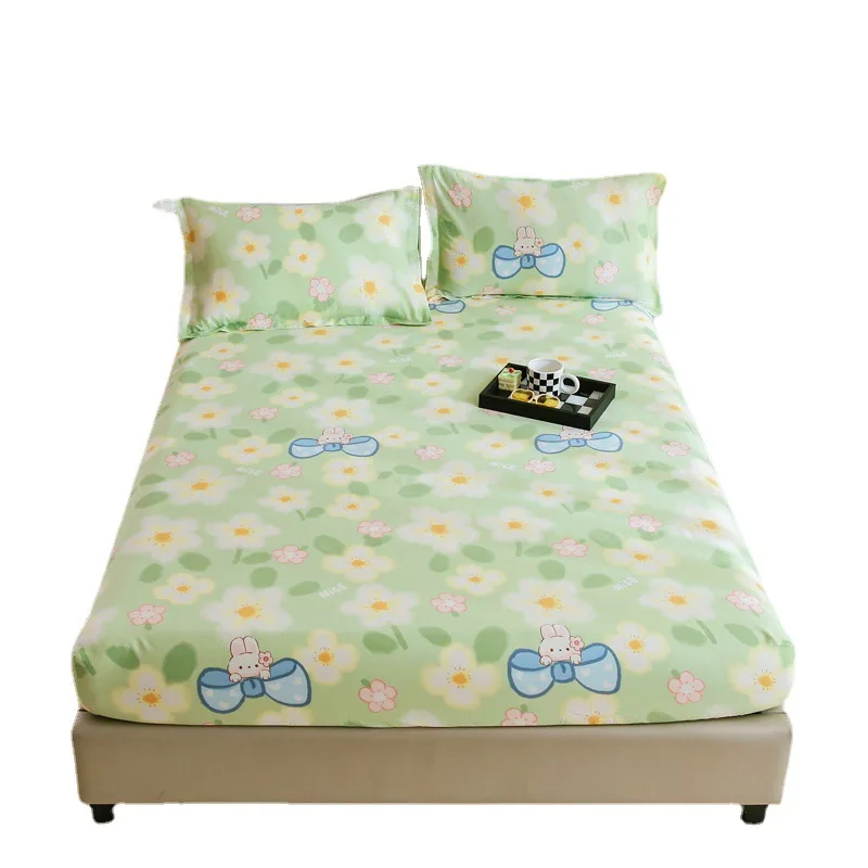 

Cotton Fitted Sheet, Simmons Non slip Mattress Protective Cover, Bedcover