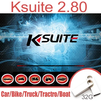Newest software Ksuite 2.80 work with K E S S V2 V5.017 RSA Error Unlock Corrected for Car Truck Bike Tractros EU Online Version 1