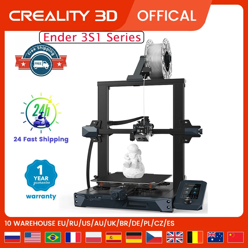 Stampante 3D Creality Fdm Ender 3 V2 Neo/Ender-3 S1/Ender-3 S1Pro/Ender-3 S1Plus/Stampante Fdm Stampante 3D Impresora