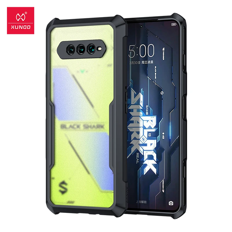 Per Custodia Black Shark 5 Rs, Custodia Per Telefono Antiurto Xundd Per Xiaomi Black Shark 4 4S Pro 5 5Rs 5Pro Custodia Cover Paraurti Trasparente