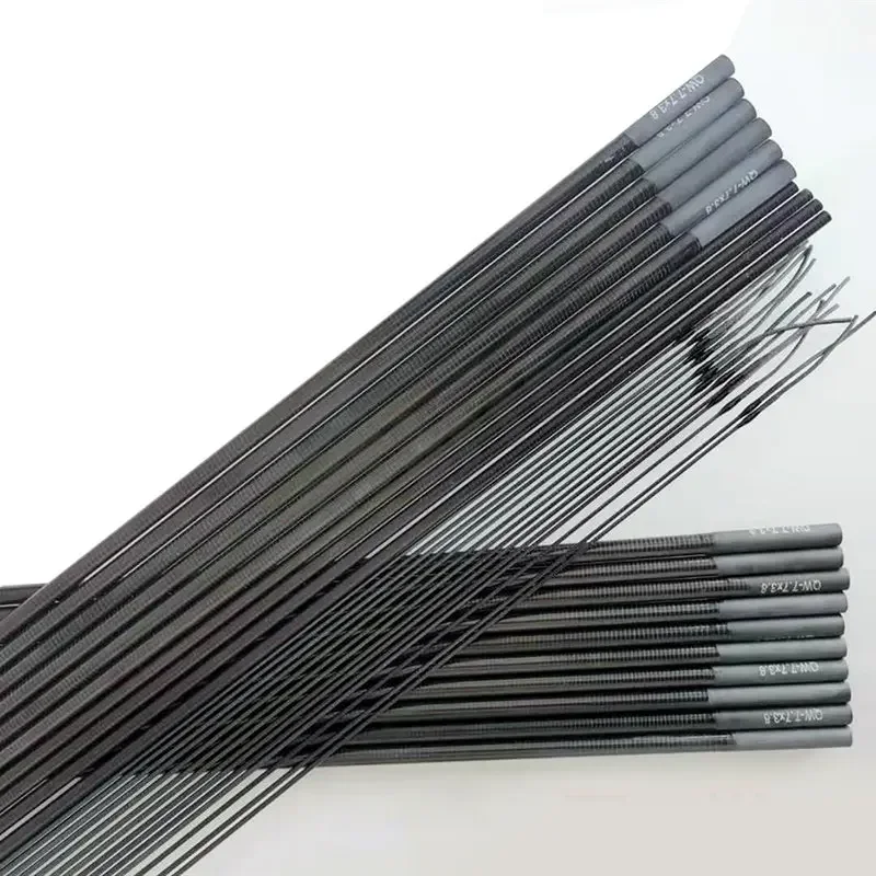2.7mm-7.7mm 5 pieces 100cm 1M Fishing rod tip Spare sections taiwan fishing rod full size hollow carbon Accessories sturdy fishing rod