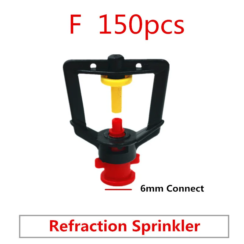 G-type 360Degree Sprayer Micro Sprinkler Refraction Misting Nozzles for Drip Irrigation Watering in Greenhouse