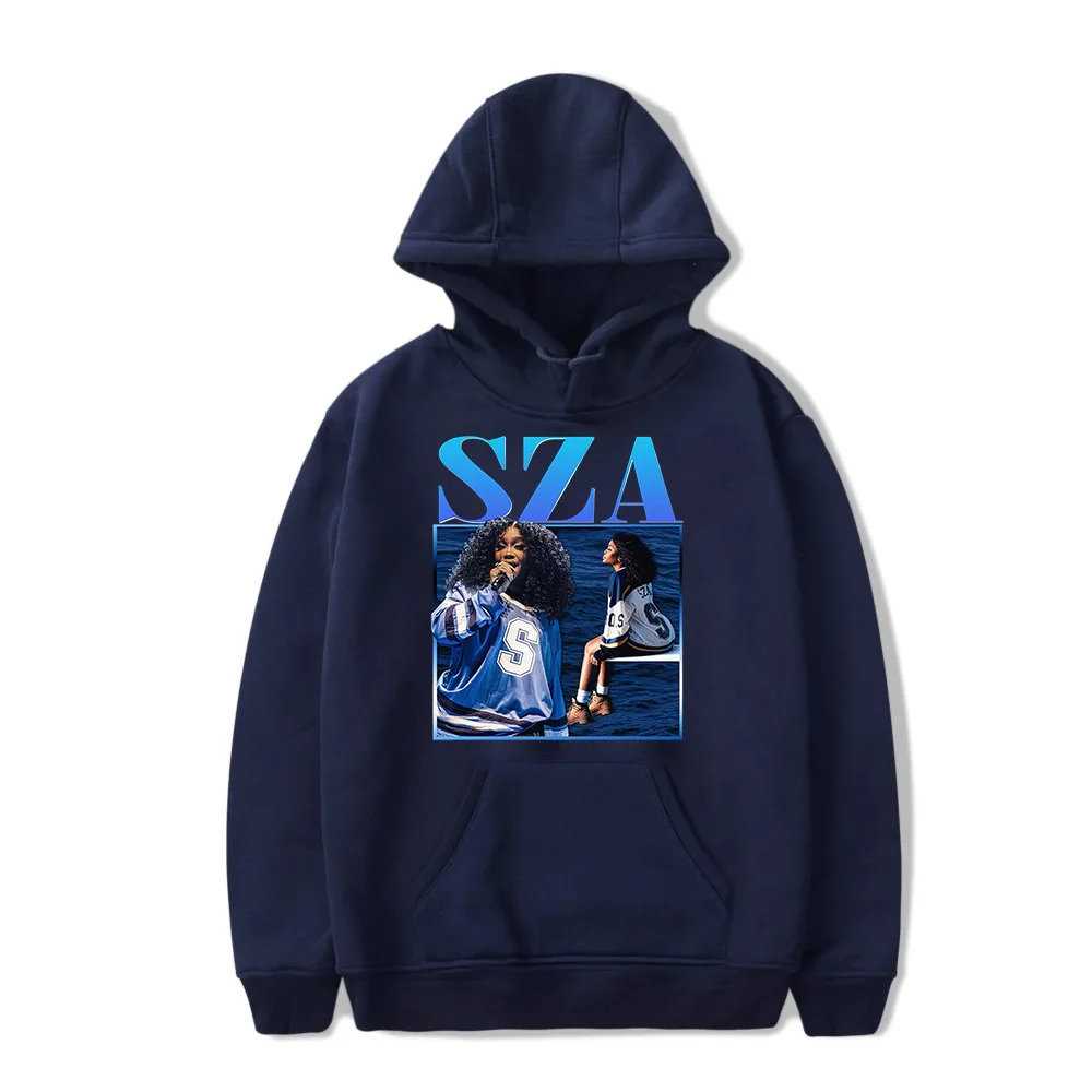 Moletom com capuz SZA masculino e feminino, cantora álbum SOS Merch, pulôveres de manga comprida, camisola Tour
