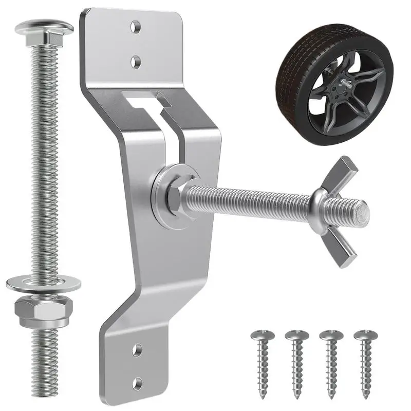 Wall Mount Spare Tire Carrier For Trailer Vehicles Wheel Tire Bracket Holder Tire Carrier Wall Mount For Vehicle Auto Accessory