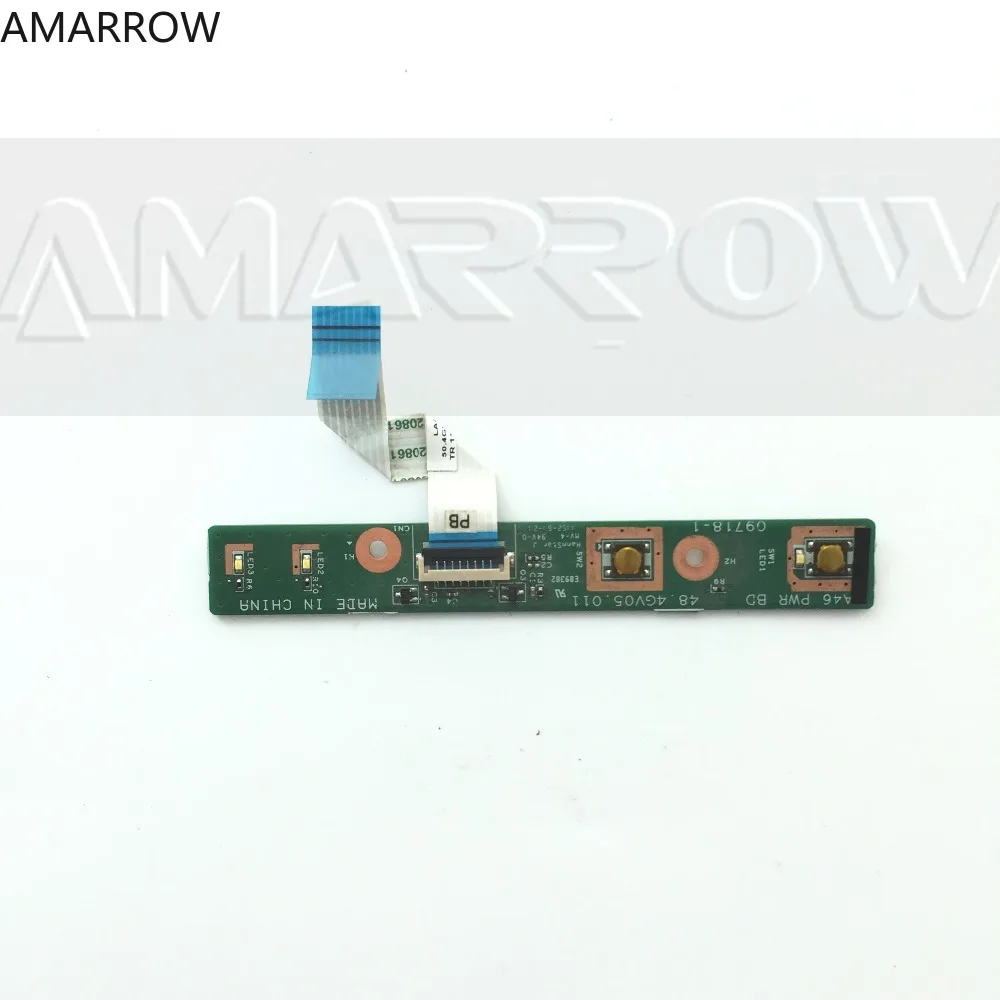 Оригинальная Бесплатная доставка Для lenovo B460 B460E V460 Кнопка питания плата