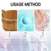 Sdotter 12Pcs Herbal Essential Oil Bubble Bath Ball Gift Spa Ball Foot Natural Handmad Bath Organic Mini Bath Bombs Bathing X6H2 5