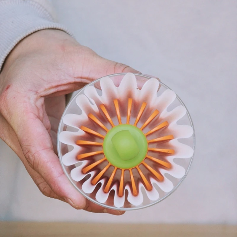 coffee filter paper assistant for cake filter cup 155 paper food grade PP material pressure dispenser