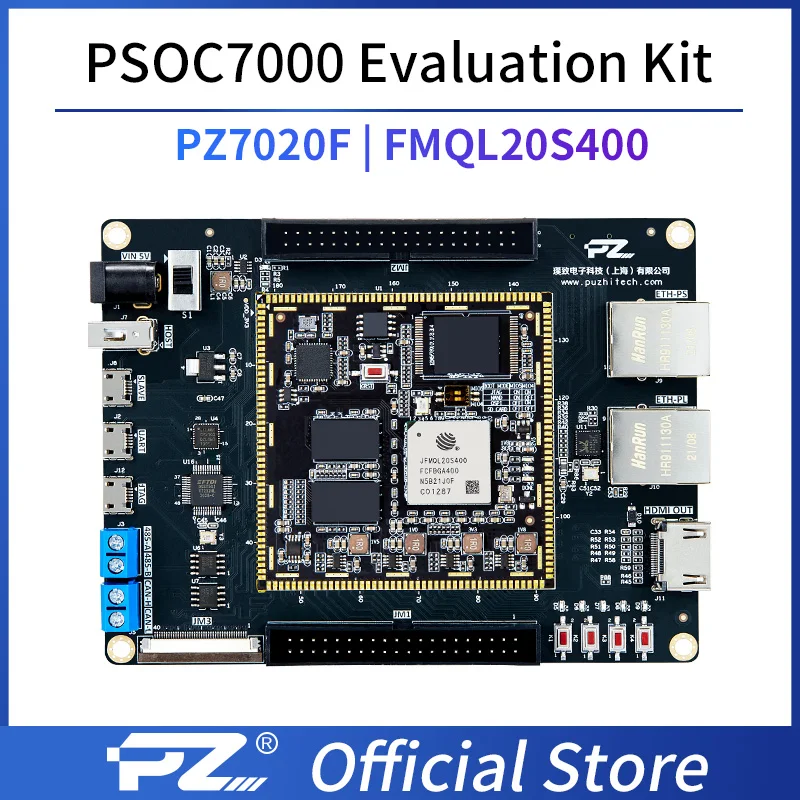 

Puzhi 7020F Evaluation Kit Xilinx Zynq-7000 SoC XC7Z020F FUDAN Micro FPGA Development Board