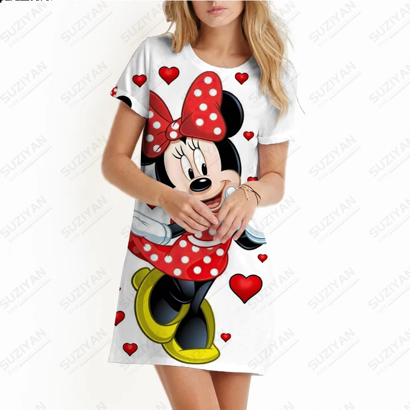 Рисунок 3 - Летняя пляжная юбка с принтом Минни и Микки