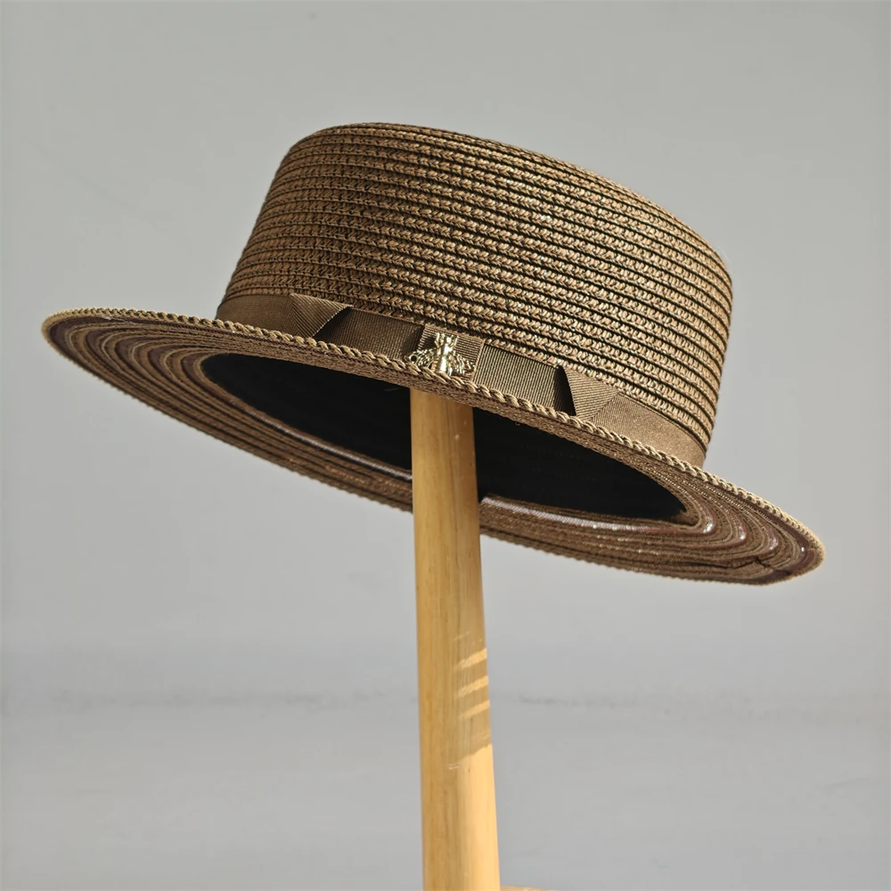 Classic Panama Straw Hat For Sun Protection And Beach Hiking_voghion.com