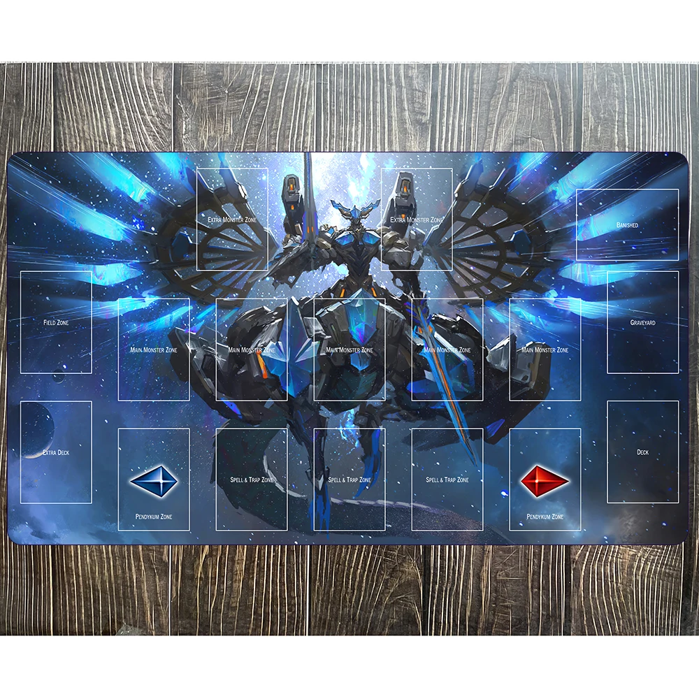 Yu-Gi-Oh Playmat Meteonis Drytron Trading Card Game Mouse Pad Ygo Mat Tcg Yugioh Mat-218