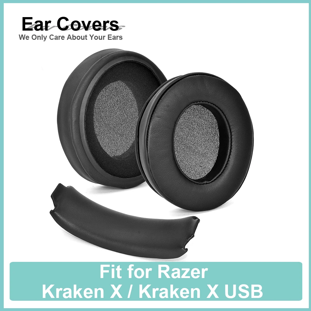 

Амбушюры для Razer Kraken X / Kraken X, сменные амбушюры для наушников с USB, амбушюры для наушников из губки