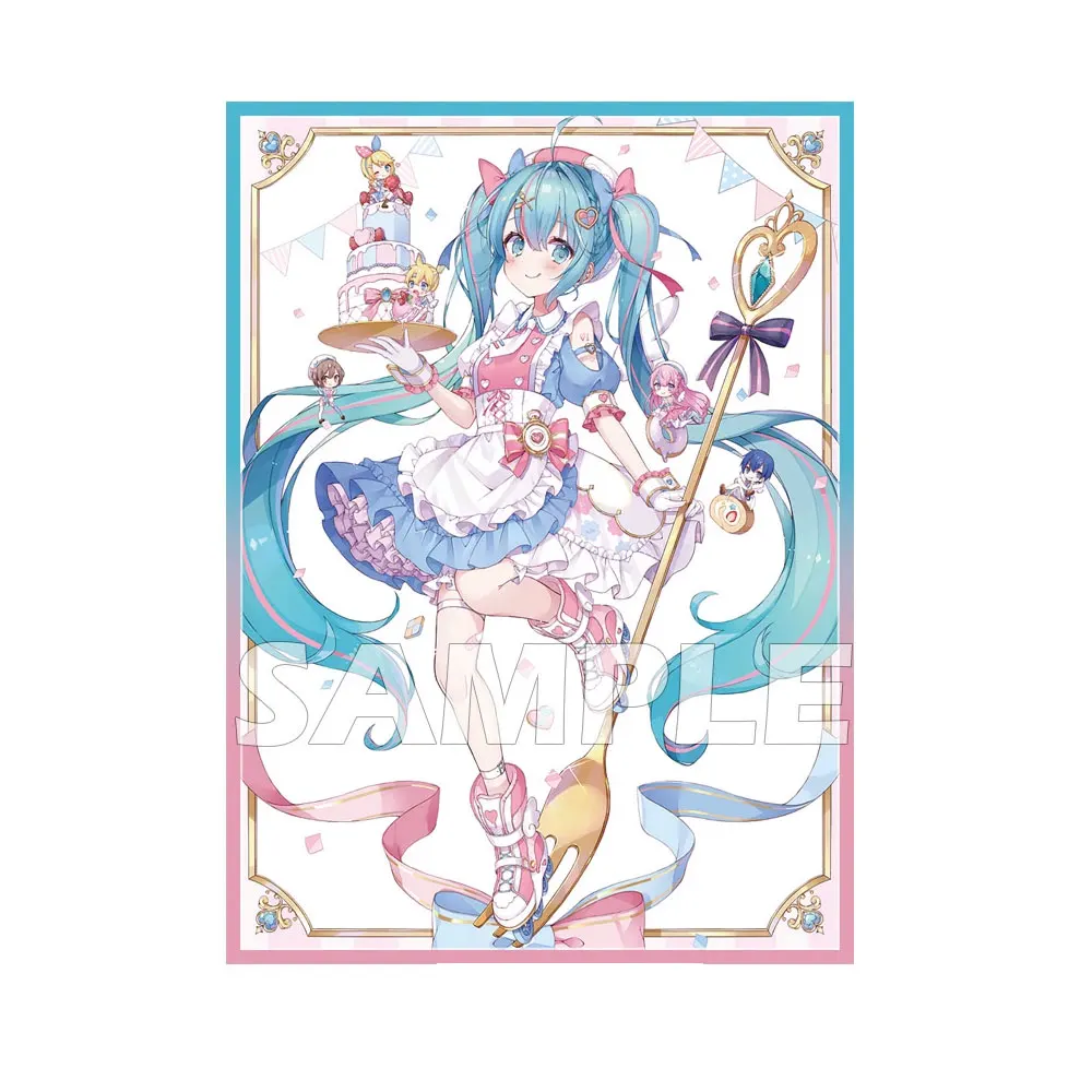 

60PCS/Bag Laser Anime Card Sleeves 67x92mm Board Game Cards Protector Cards Shield Card Cover for TCG/PKM/MGT Trading Cards