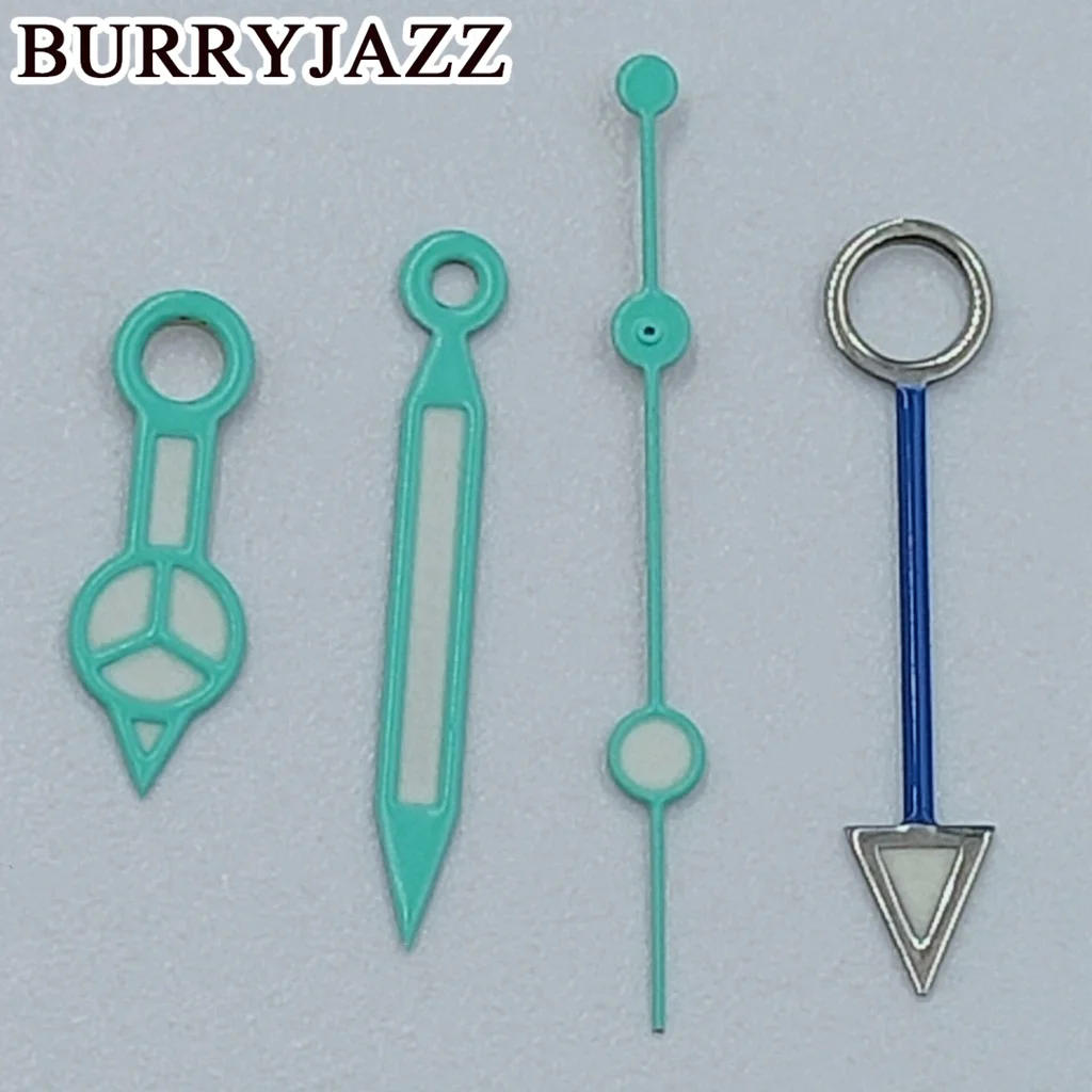 Colorful Luminous GMT Watch Hands by Burryjazz