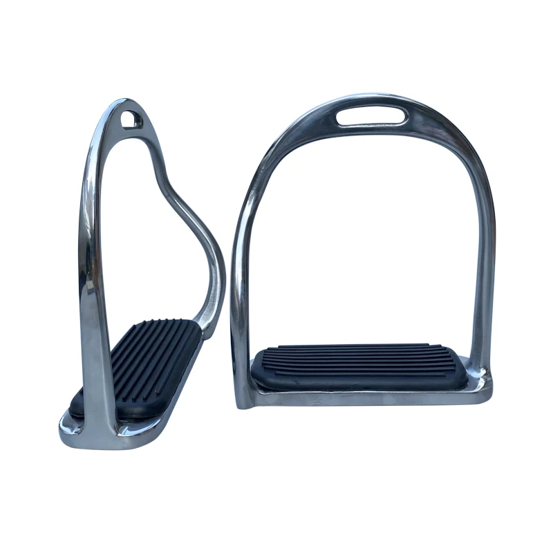 stainless-steel-safety-stirrup-with-rubber-pad-safety-horse-stirrup-12cm