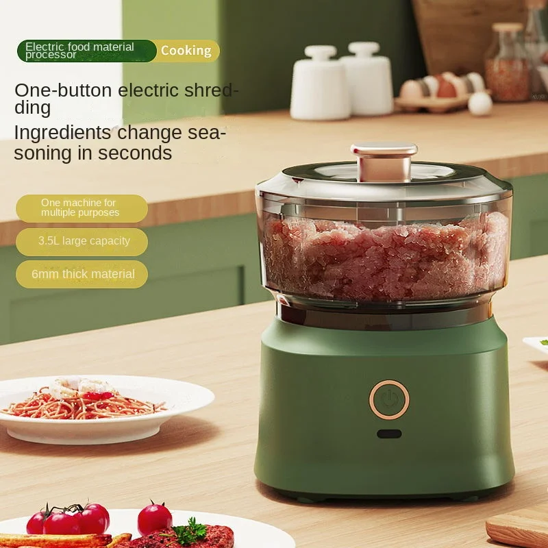 

Rechargeable Wireless Electric Meat Grinder for Baby Food Maker Garlic Blender