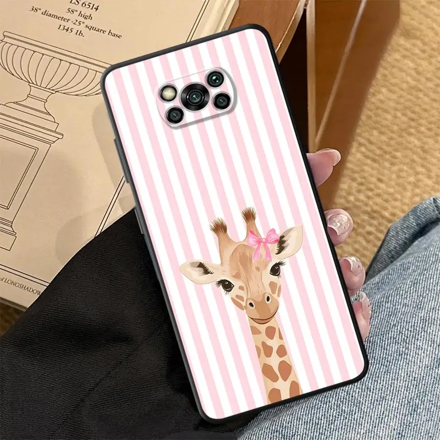 Cartoon Giraffe Phone Case Cover