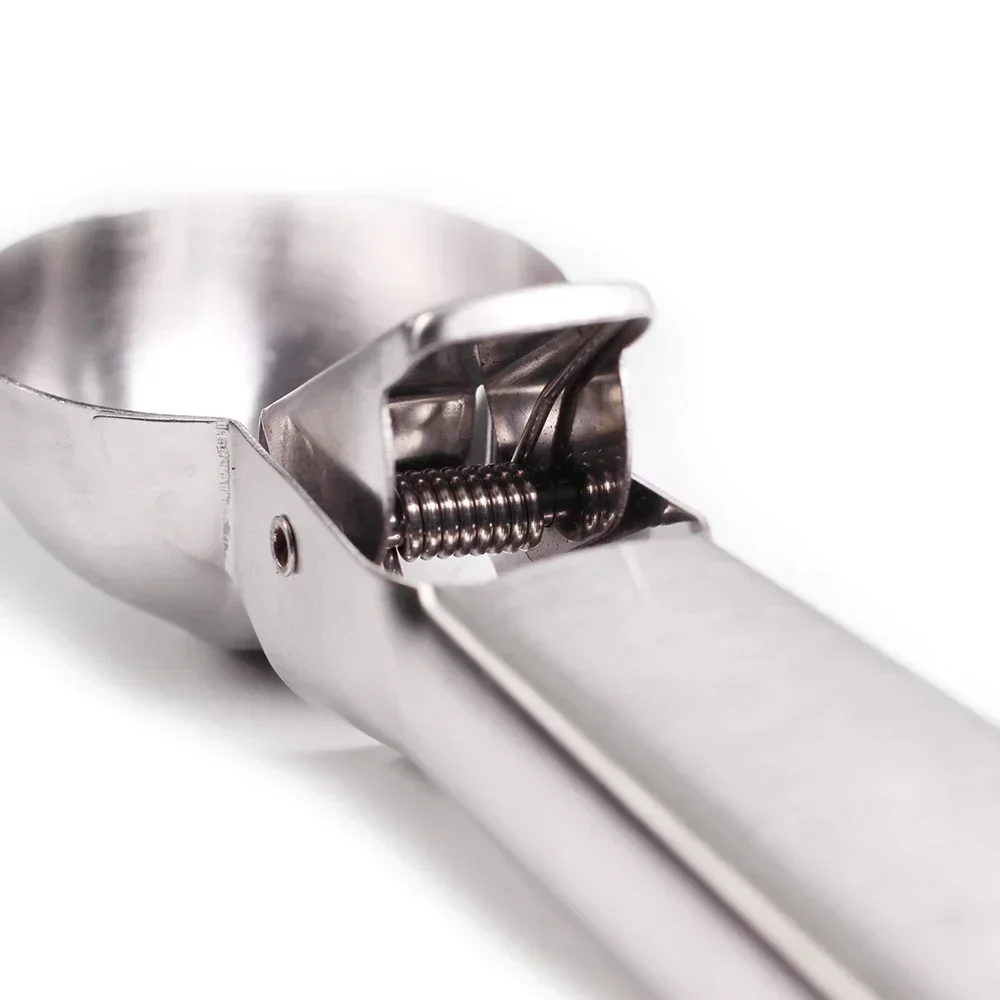 1Pcs Stainless Steel Ice Cream Scoops Stacks Ice Cream Digger Non-Stick Fruit Ball Maker Watermelon Tool