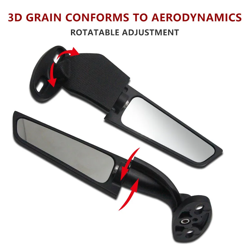 스즈키 GSXR GSX-R 600 750 1000 1300 K1 K2 K3 K4 K5 K6 K7 K8 K9 K10 K11 L7 L17 오토바이 개조 회전식 미러 백미러