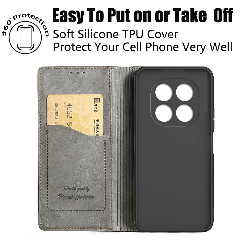 Premium Flip Leather Phone Case - Elegant and Durable Protection Sleeve