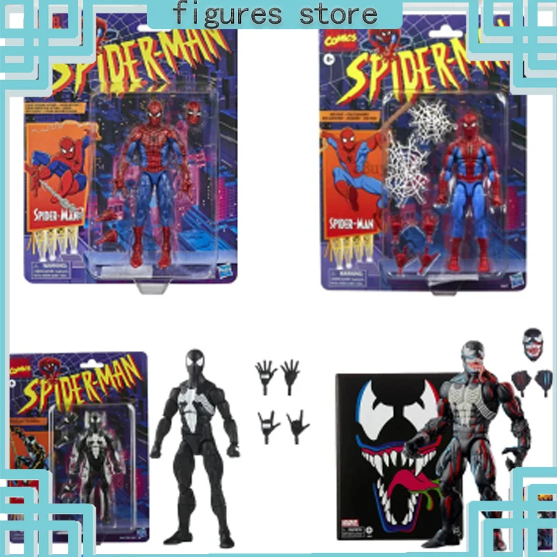 Ko Spiderman Venom Spider-Punk Action Figure Collection Modello Anime Figurine Statua Modello Regalo Di Compleanno Per Bambini
