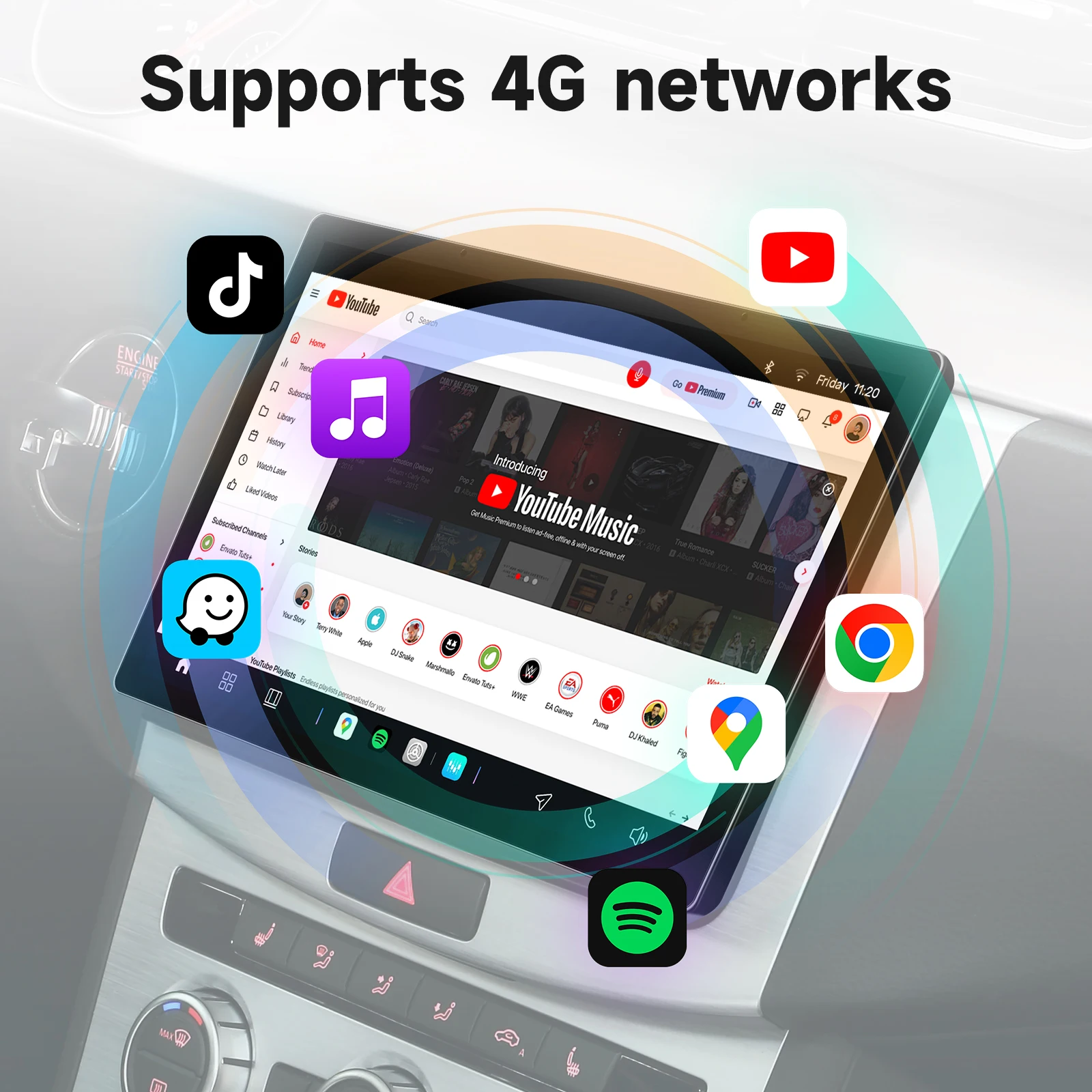 AURAAI X100 Android 2K Intelligenter Bildschirm für VW Volkswagen Golf 6 2008 - 2016 Multimedia 360 CAM ADAS AI Sprachsteuerung Carplay SWC – Detail 25