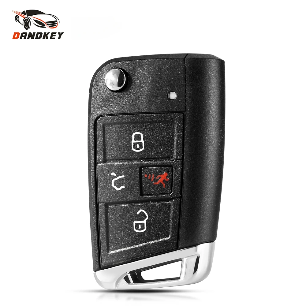 

Dandkey 4 кнопочный телефон для Volkswagen VW Golf 7 Beetle Jetta Bora Passat Polo Tiguan HU66 HU162T