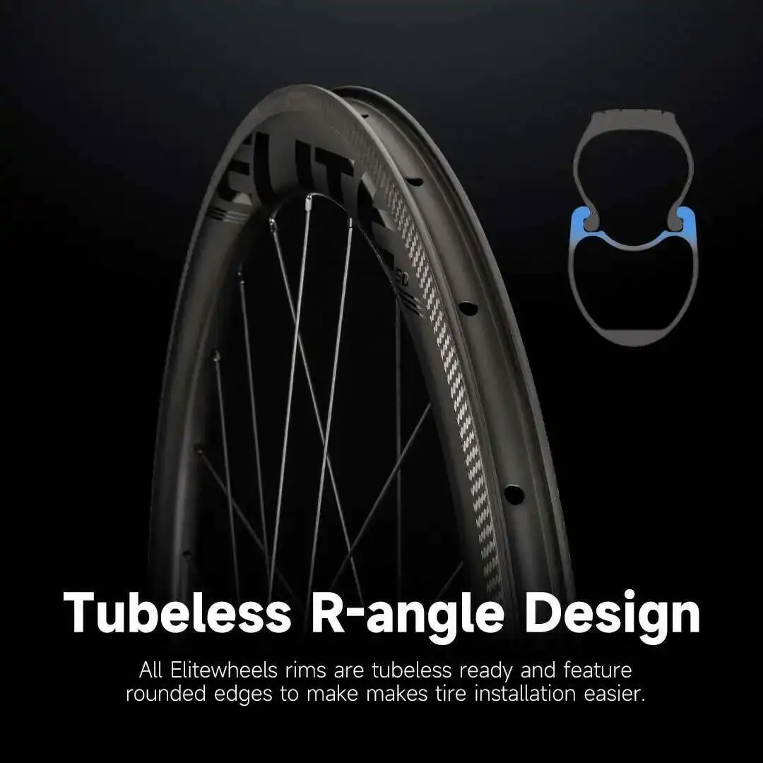 Elite Wheels SLT GRAVEL 35mm カーボン ホイール ELITEWHEELS SLR GRAVEL Carbon Wheelset Ratchet System 36T