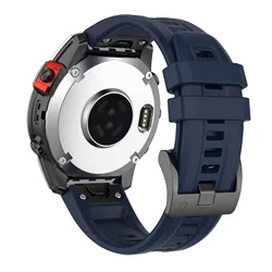Premium Silicone QuickFit Watch Strap - Versatile Wristband for 26mm QuickFit (MB)