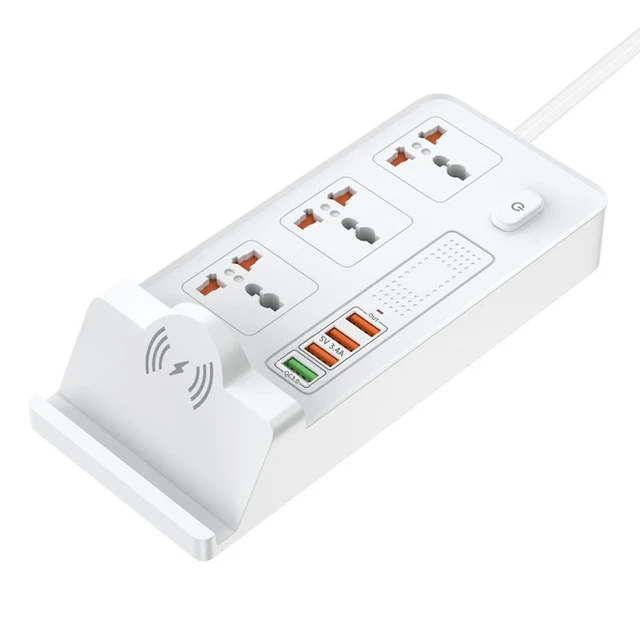 Smart Usb Power Strip Charging  Power Strip Smart Usb Socket - Wireless  Charging Usb - Aliexpress