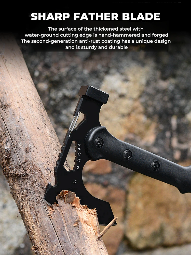 Multi-Purpose Outdoor Camping Tactical Axe - Image 4