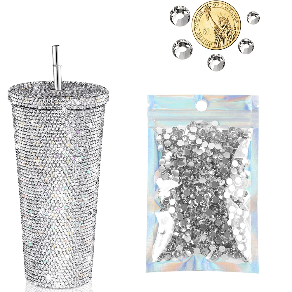 Resin Rhinestones 2-6mm Flatback Silver bottom Non hotfix Big Package For DIY Craft Nail Art Decor