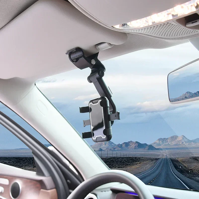 Universal Car Phone Mount Cell Phone Holder for GPS Rearview Mirror