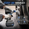 1/2" Drive Lug Nut Socket Set Wheel Socket Set Impact Lug Nut Socket Set Thin Wall Lug Nut Socket Set with Colored 2