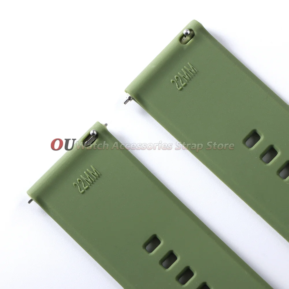 Silicone Waterproof Watchband - Sport Bracelet Rubber Wristband
